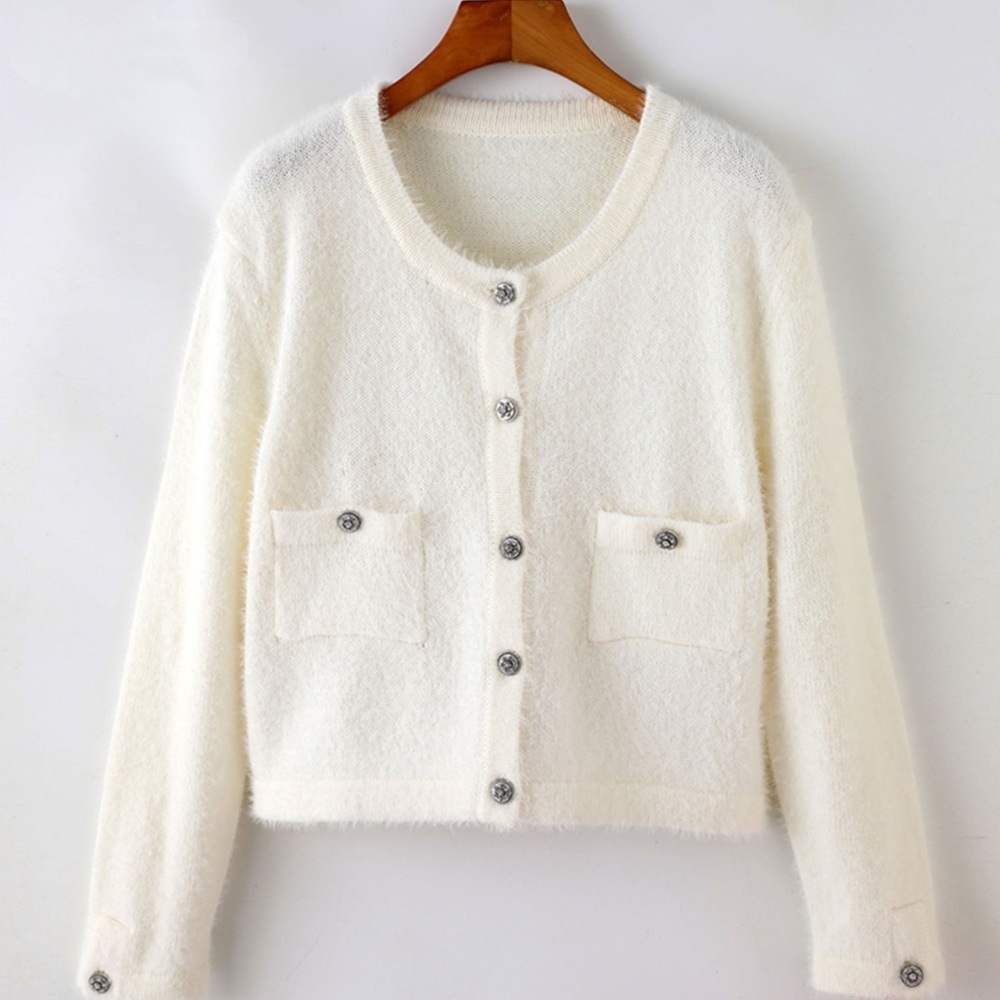 White Cardigan